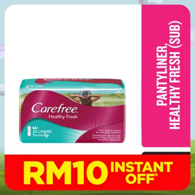 CAREFREE Healthy Fresh Pantyliner 20's