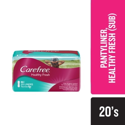 CAREFREE Healthy Fresh Pantyliner 20's