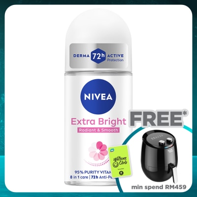 NIVEA Deodorant  Extra Brightening Roll On 50ml