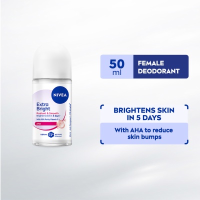 NIVEA Deodorant Radiant & Smooth Roll On 50ml image