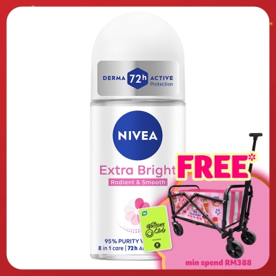 NIVEA Deodorant  Extra Brightening Roll On 50ml