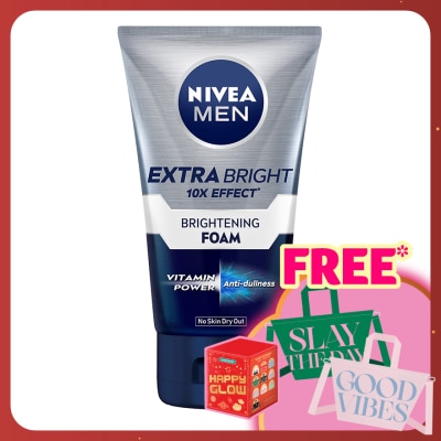 NIVEA FOR MEN Men Face Extra Bright Foam 100g