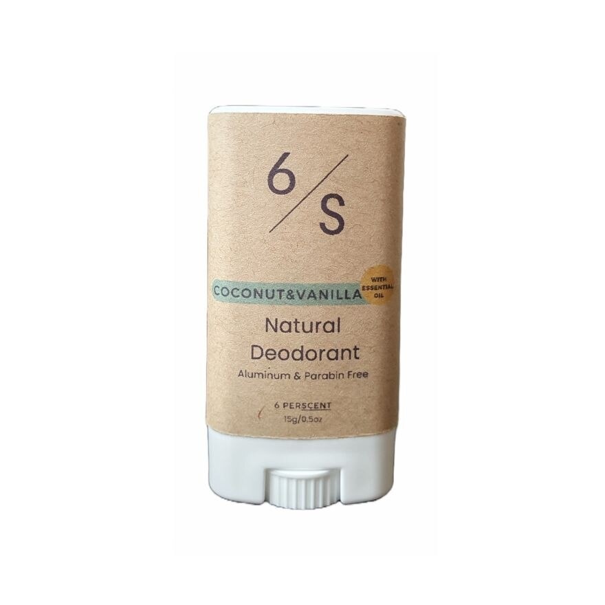 Coconut & Vanilla Natural Deodorant 15g