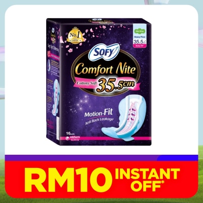 SOFY Comfort Nite Body Fit Slim Wing 35.5cm 16S