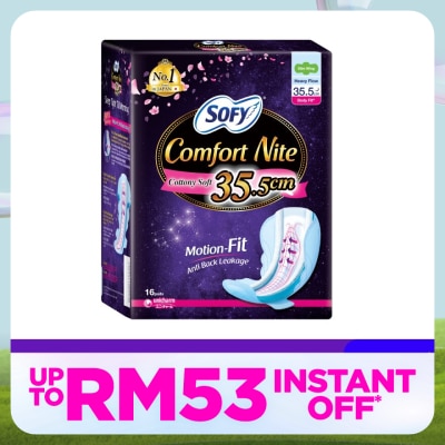 SOFY Comfort Nite Body Fit Slim Wing 35.5cm 16S