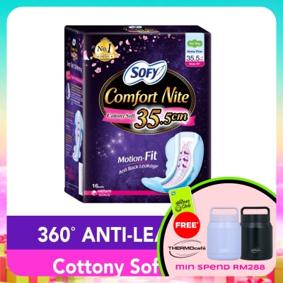 SOFY - Comfort Nite Body Fit Slim Wing 35.5cm 16S
