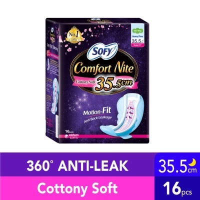 SOFY Comfort Nite Body Fit Slim Wing 35.5cm 16S