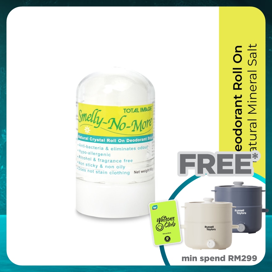 Smelly No More Roll On Deodorant 60g