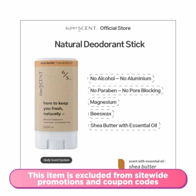 6 PERSCENT - Shea Butter Natural Deodorant 15g image