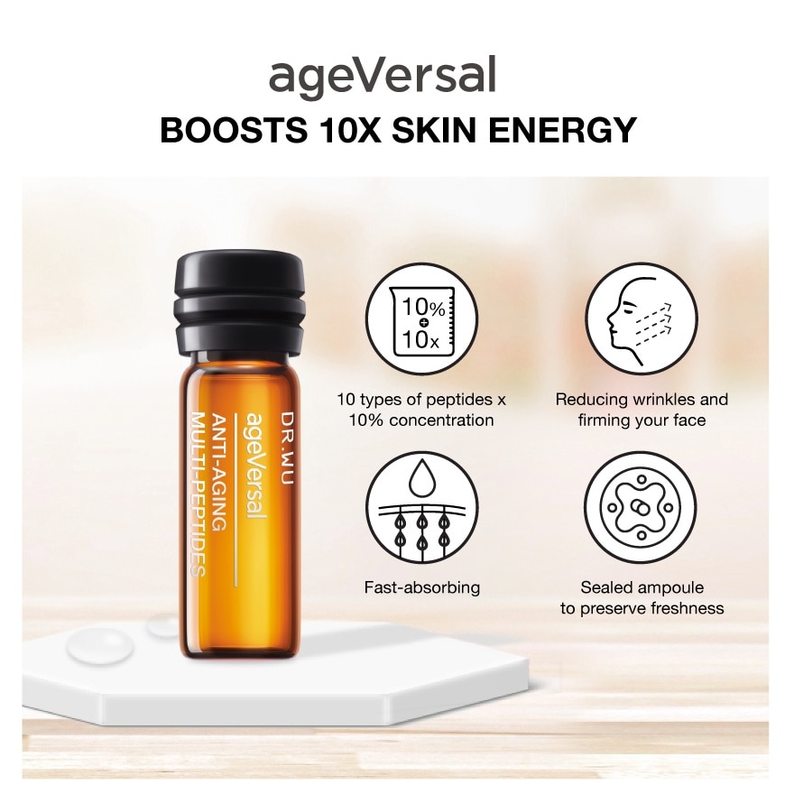 Ageversal Multi-peptides Anti-Aging Concentrate 7x1.5ML