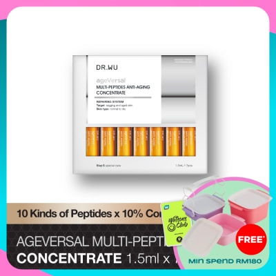 DR. WU Ageversal Multi-peptides Anti-Aging Concentrate 7x1.5ML