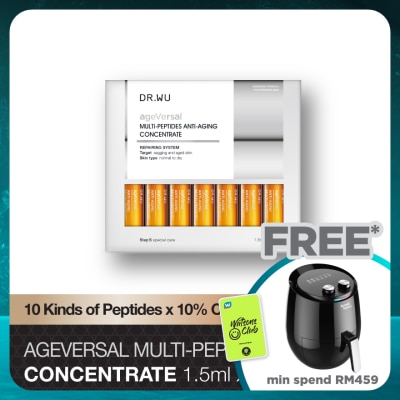 DR. WU Ageversal Multi-peptides Anti-Aging Concentrate 7x1.5ML