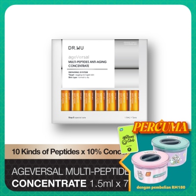 DR. WU Ageversal Multi-peptides Anti-Aging Concentrate 7x1.5ML