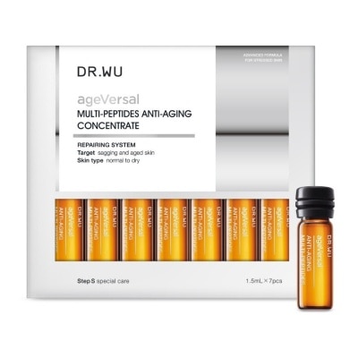 DR. WU Ageversal Multi-peptides AntiAging Ampoule 7x1.5ML