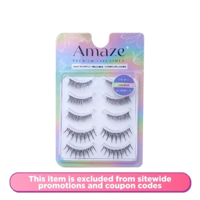 AMAZE Fake Eyelash -Natural  Glamorous