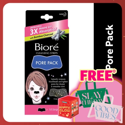 BIORE Cleansing Strips Pore Pack Black 10's