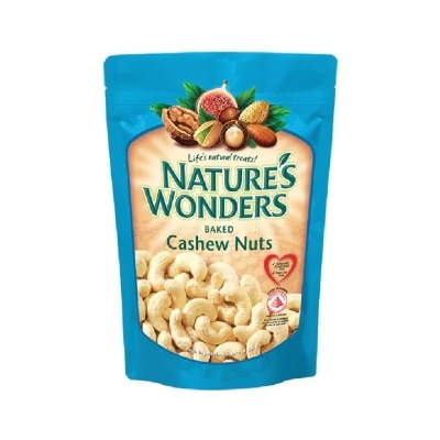 NATURE'S WONDERS BAKED CASHEW NUT150G