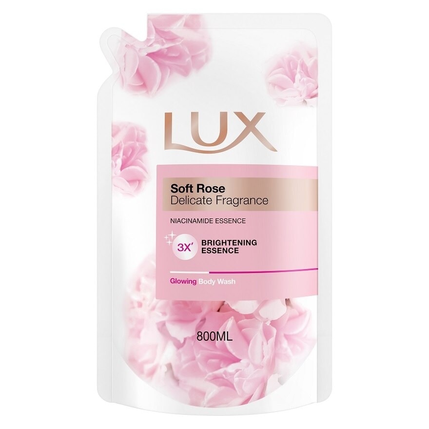 Rosy Glow Body Wash Refill 800ml