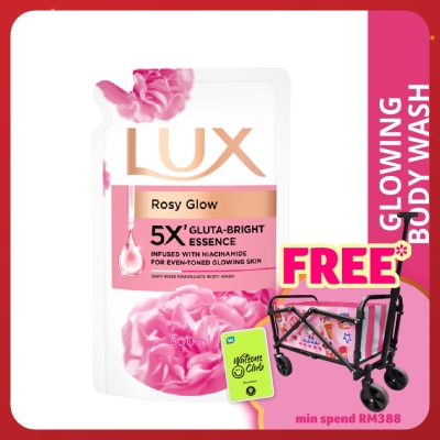 LUX Rosy Glow Body Wash Refill 800ml