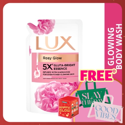 LUX Rosy Glow Body Wash Refill 800ml