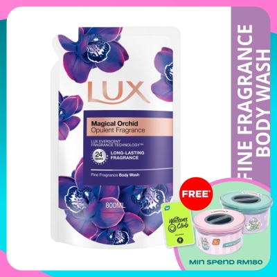 LUX Magical Orchid Body Wash Refill 800ml