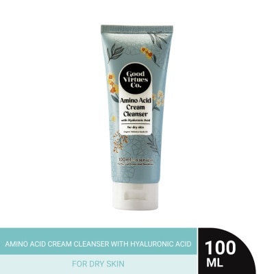 GOOD VIRTUES CO Amino Acid Cream Cleanser with Hyaluronic Acid (For Dry Skin) 100ml