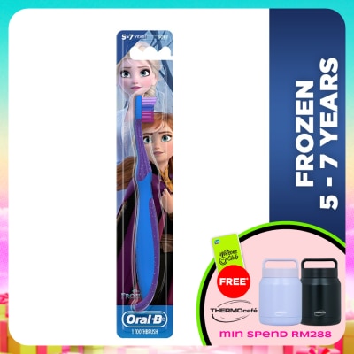 ORAL-B - Toothbrush Kids Stage 3 (5-7 years old) Frozen/Cars 1s