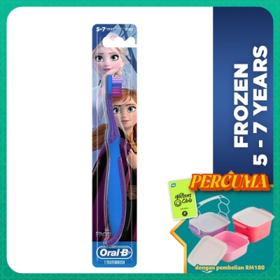 ORAL-B - Toothbrush Kids Stage 3 (5-7 years old) Frozen/Cars 1s
