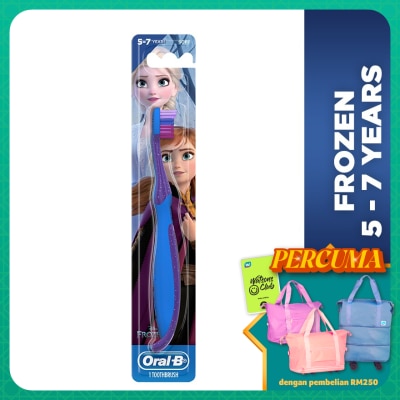 ORAL-B Toothbrush Kids Stage 3 (5-7 years old) Frozen/Cars 1s