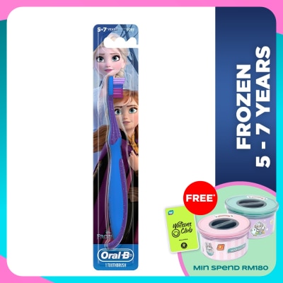 ORAL-B Toothbrush Kids Stage 3 (5-7 years old) Frozen/Cars 1s