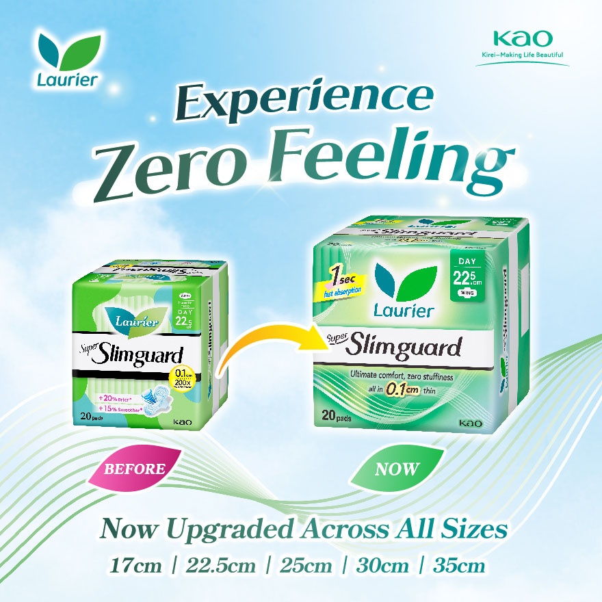 Super Slimguard Sanitary Pad 22.5cm 20S image
