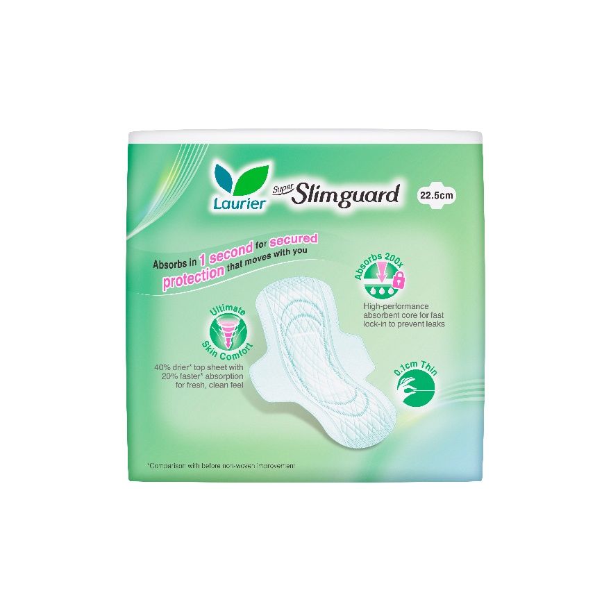 Super Slimguard Sanitary Pad 22.5cm 20S image