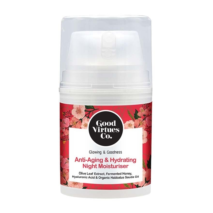 Anti-Aging & Hydrating Night Moisturizer, 45ml