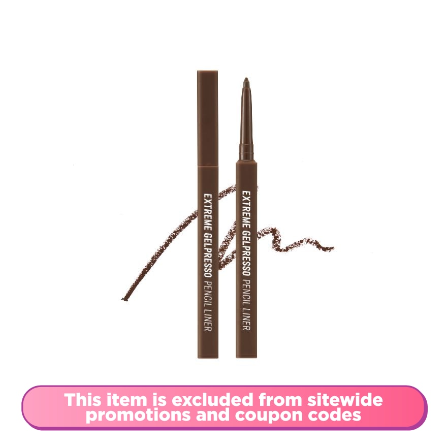 CLIO Extreme Gelpresso Pencil Liner 02 Deep Brown