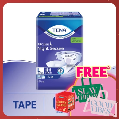TENA PROskin Night Secure L 8s