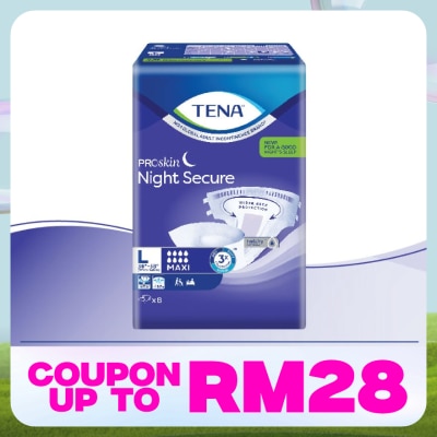 TENA PROskin Night Secure L 8s