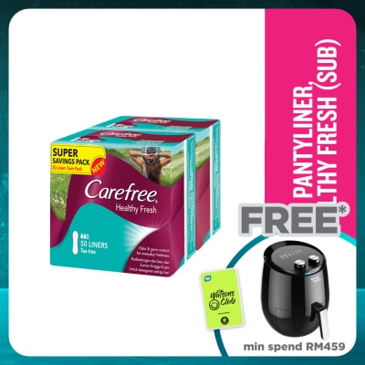 CAREFREE Healthy Fresh Scented Panty Liners 2x50's
