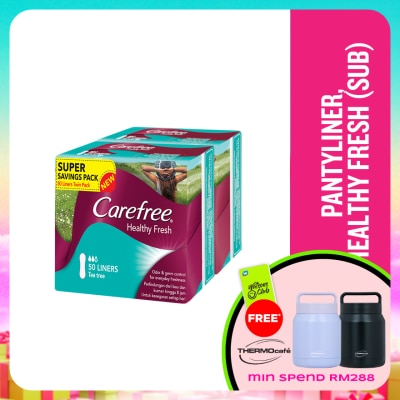 CAREFREE - Healthy Fresh Scented Panty Liners 2x50's