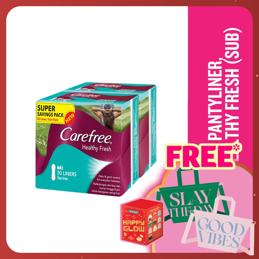 Healthy Fresh Scented Panty Liners 2x50's