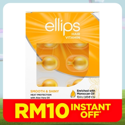 ELLIPS Smooth & Shiny Hair Vitamin 2 x 6's