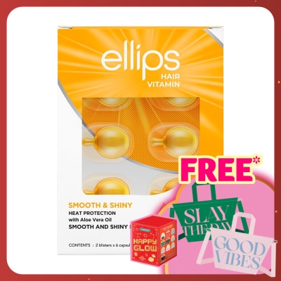 ELLIPS Smooth & Shiny Hair Vitamin 2 x 6's