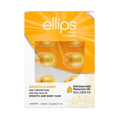 ELLIPS Smooth & Shiny Hair Vitamin 2 x 6's