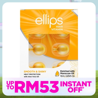 ELLIPS Smooth & Shiny Hair Vitamin 2 x 6's