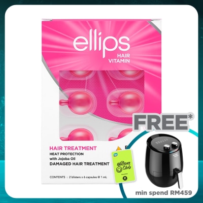 ELLIPS Hair Vitamin Hair Recovery With Jojoba Oil 2 x 6's