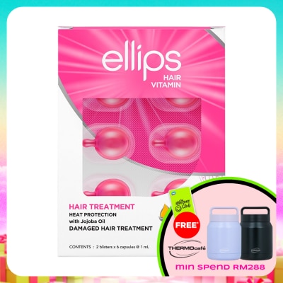 ELLIPS - Hair Vitamin Hair Recovery With Jojoba Oil 2 x 6's