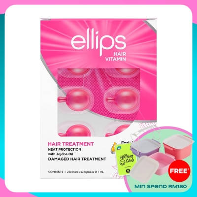 ELLIPS Hair Vitamin Hair Recovery With Jojoba Oil 2 x 6's