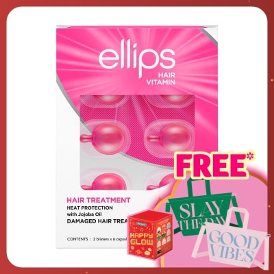 ELLIPS Hair Vitamin Hair Recovery With Jojoba Oil 2 x 6's