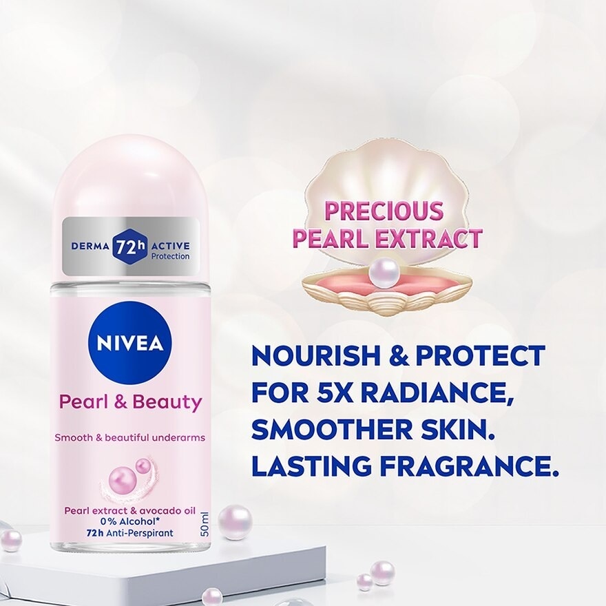 Deodorant Pearl Beauty Roll On 50ml