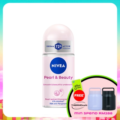 NIVEA - Deodorant Pearl Beauty Roll On 50ml