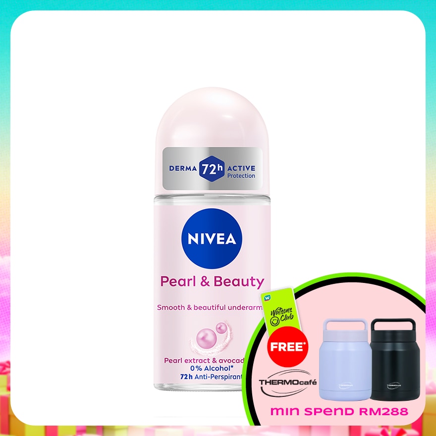 Deodorant Pearl Beauty Roll On 50ml